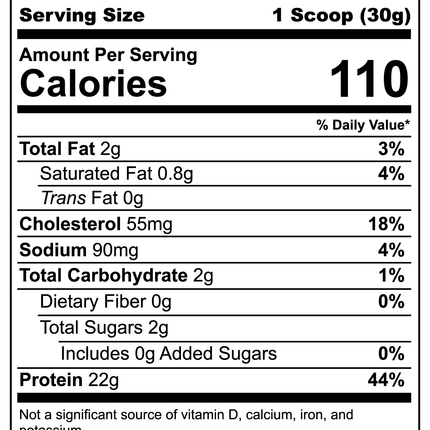 Grass-Fed Whey Protein