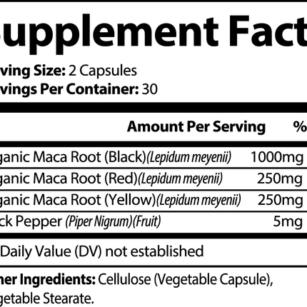Advanced Maca Root