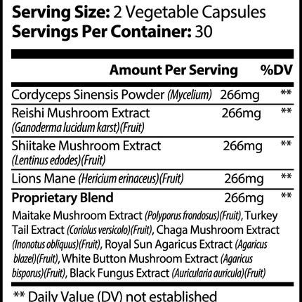 Advanced Mushroom Blend